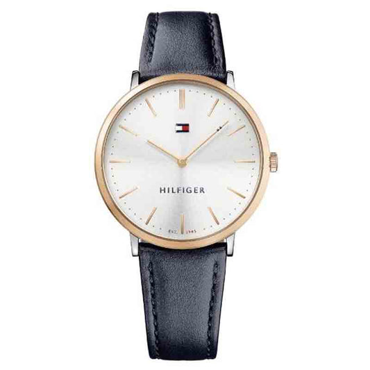 Buy Tommy Hilfiger Ultra Slim White Dial Blue Leather Strap Watch for Women - 1781689 in Pakistan