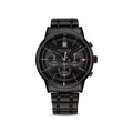 Buy Tommy Hilfiger Mens Quartz Stainless Steel Black Dial 44mm Watch - 1791695 in Pakistan