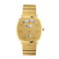 Buy Gucci Grip Gold Dial Gold Stainless Steel Strap Watch for Men - YA157409 in Pakistan