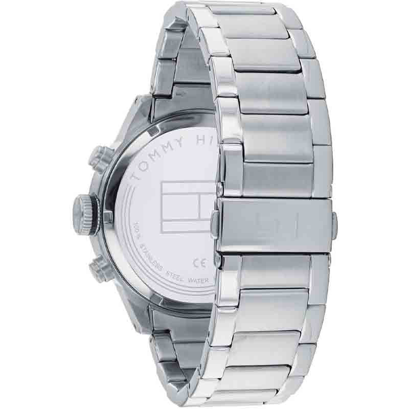 Buy Tommy Hilfiger Mens Quartz Stainless Steel Black Dial 46mm Watch - 1791805 in Pakistan