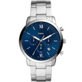 Buy Fossil Men's Chronograph Quartz Stainless Steel Blue Dial 44mm Watch FS5792 in Pakistan