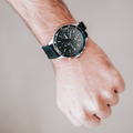 Buy Tommy Hilfiger Mens Quartz Silicone Strap Black Dial 46mm Watch - 1791724 in Pakistan