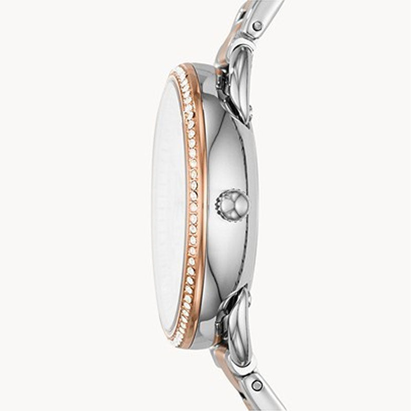 Buy Fossil Women's Quartz Stainless Steel Silver Dial 35mm Watch ES4396 in Pakistan