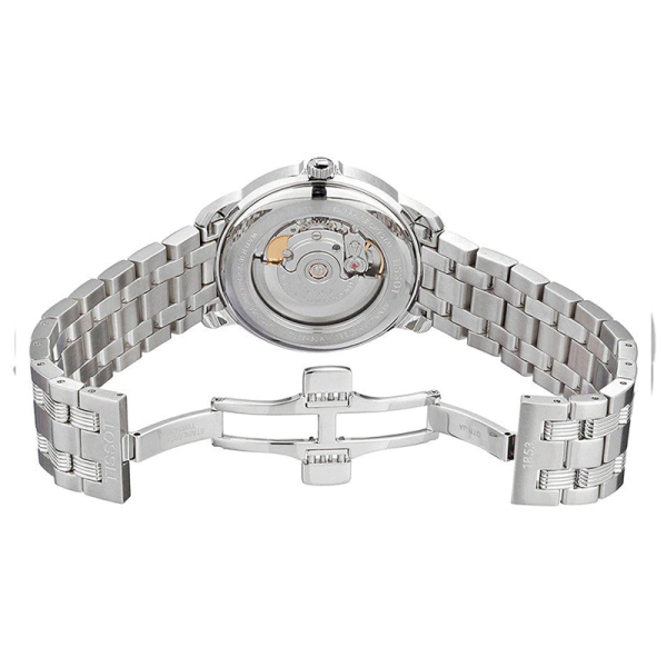 Buy Tissot Men’s Automatic Swiss-Made Silver Stainless Steel White Dial 40mm Watch T065.430.11.031.00 in Pakistan