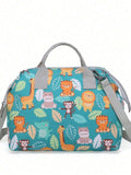 Buy SHEIN 1-Piece Cute Print Nylon Tote Bag Waterproof Sturdy Large Capacity Shoulder Bag New Light Weight Crossbody Changing Bag in Pakistan