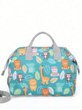 Buy SHEIN 1-Piece Cute Print Nylon Tote Bag Waterproof Sturdy Large Capacity Shoulder Bag New Light Weight Crossbody Changing Bag in Pakistan