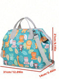Buy SHEIN 1-Piece Cute Print Nylon Tote Bag Waterproof Sturdy Large Capacity Shoulder Bag New Light Weight Crossbody Changing Bag in Pakistan