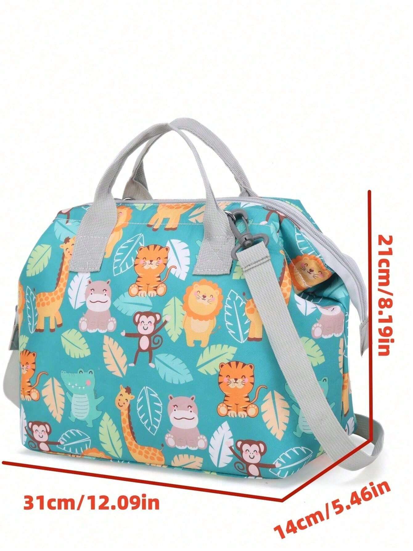 Buy SHEIN 1-Piece Cute Print Nylon Tote Bag Waterproof Sturdy Large Capacity Shoulder Bag New Light Weight Crossbody Changing Bag in Pakistan