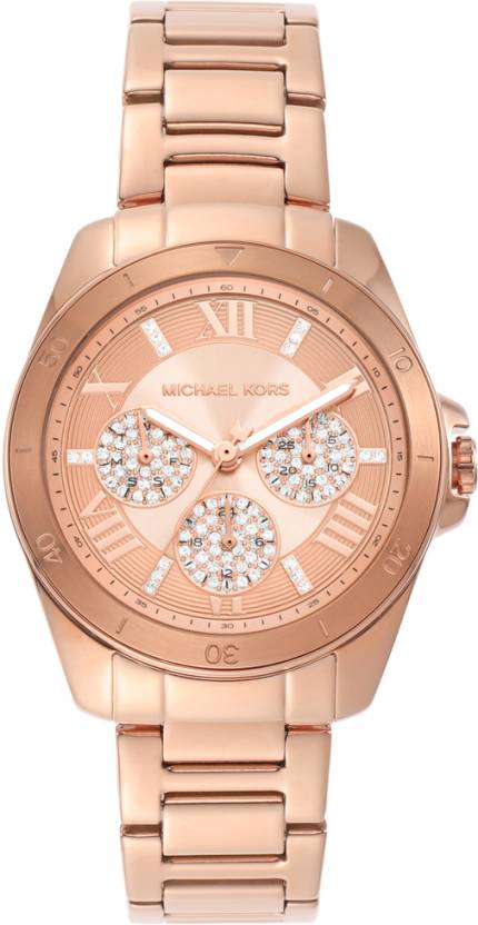 Buy Michael Kors Rose Gold Dial Rose Gold Stainless Steel Strap Women's Watch - Mk7264 in Pakistan