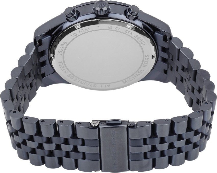Buy Michael Kors Lexington Blue Dial Blue Steel Strap Watch for Women - MK8480 in Pakistan