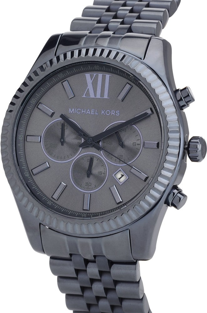 Buy Michael Kors Lexington Blue Dial Blue Steel Strap Watch for Women - MK8480 in Pakistan