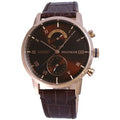 Buy Tommy Hilfiger Mens Quartz Leather Strap Brown Dial 44mm Watch - 1710400 in Pakistan