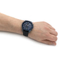 Buy Tommy Hilfiger Parker Blue Dial Blue Leather Strap Watch for Men - 1791839 in Pakistan