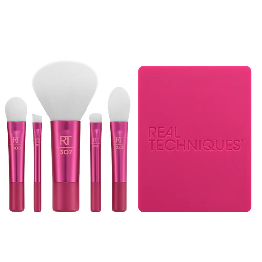 Buy Real Techniques Vivid Escape Glow To Go Travel Makeup Brush Set in Pakistan