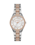 Buy Michael Kors Analog White Dial Two Tone Stainless Steel Women's Watch - MK4388 in Pakistan
