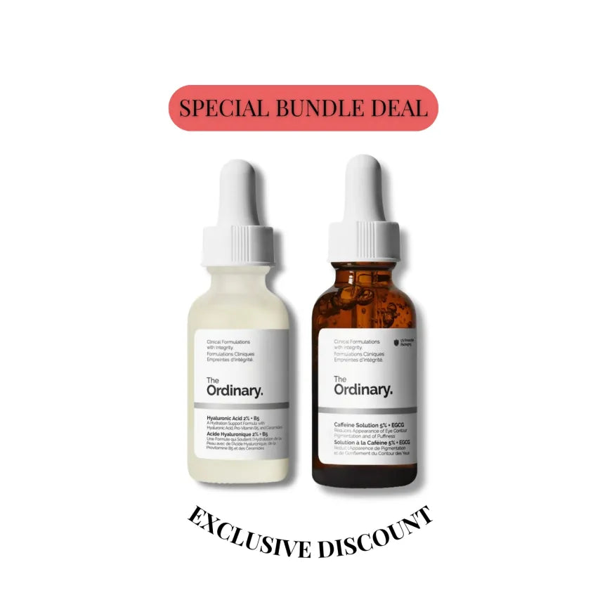 Buy Ordinary Hyaluronic Acid + Caffeine Solution Bundle in Pakistan