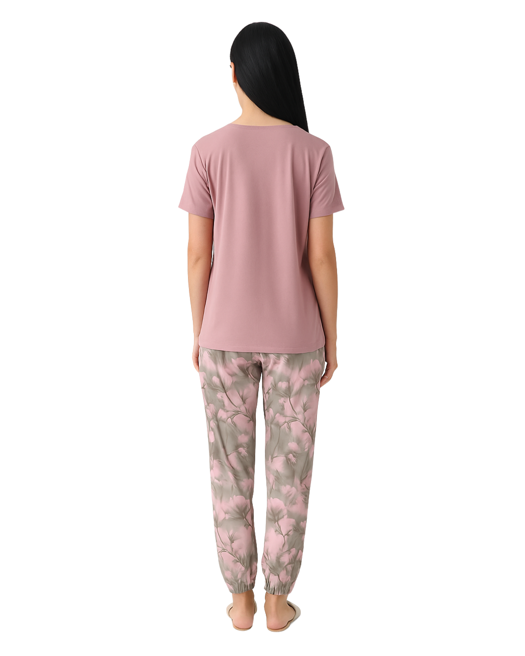 Buy Sajiero Cotton PJ Set - Heartina Mist in Pakistan
