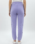 Buy Sajiero Fleece Trouser – Bow Print - Purple in Pakistan