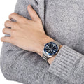 Buy Tag Heuer Aquaracer Blue Dial Silver Steel Strap Watch for Men - WAY101C.BA0746 in Pakistan