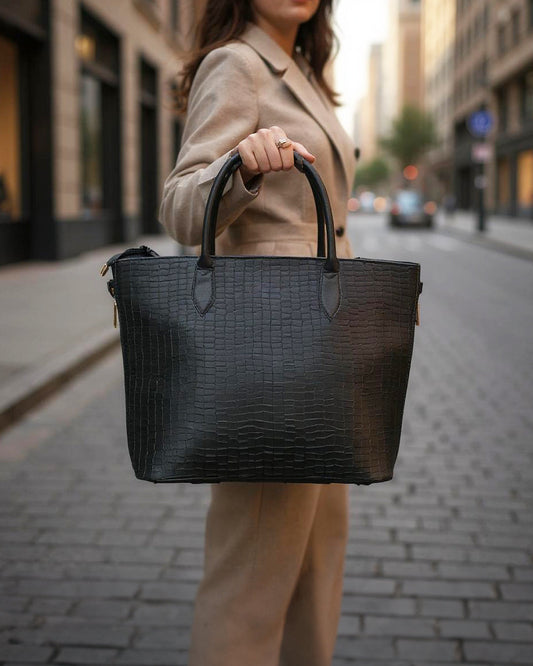 Buy SwiftZip Tote Bag - Black in Pakistan