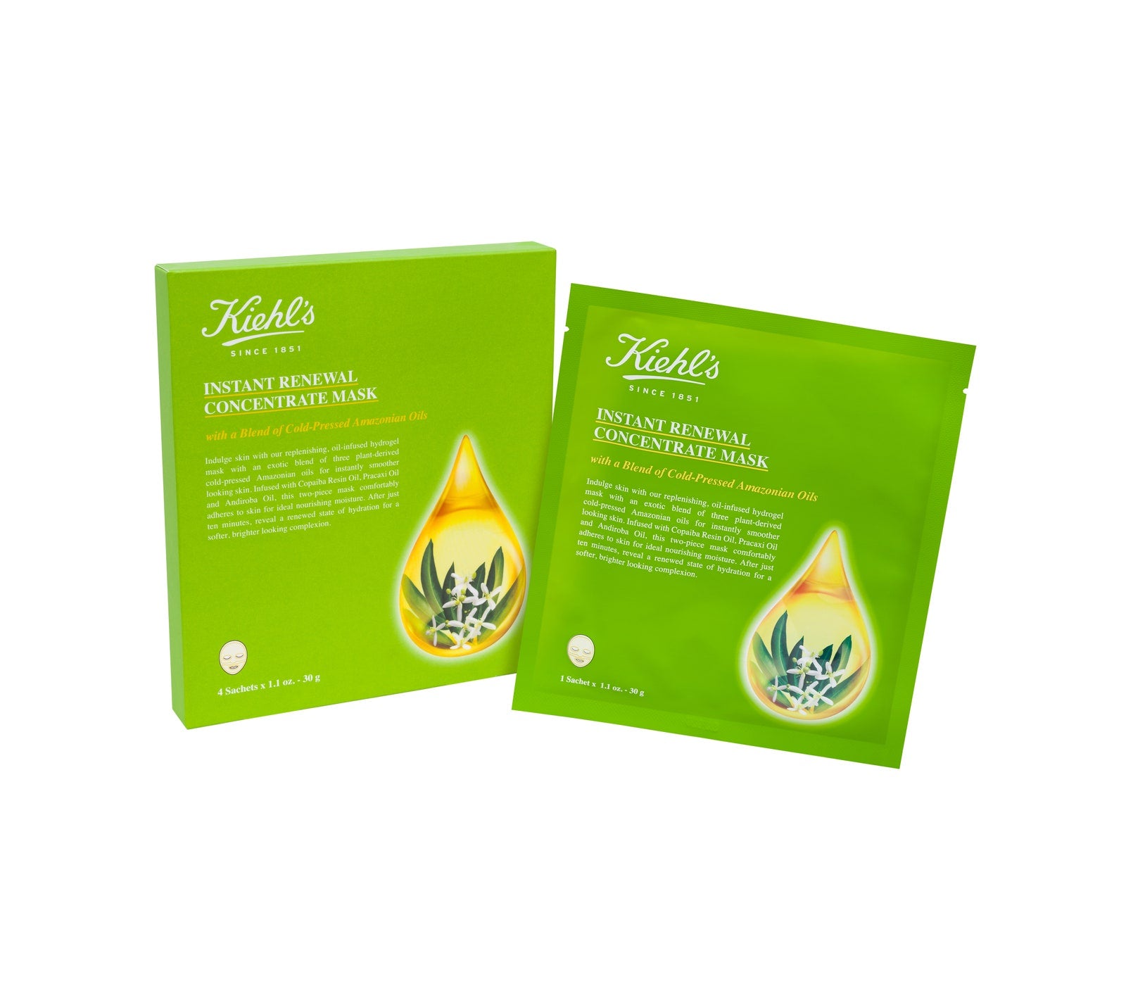 Buy Kiehl's Instant Renewal Concentrate Mask - 30G in Pakistan
