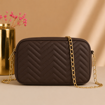 Mini Marvel Crossbody Bag - Dark Chocolate