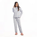 Buy Sajiero Fleece Pajama Suit Baby BlueTeddy in Pakistan