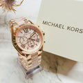 Buy Michael Kors Bradshaw Chronograph Quartz Two Tone Strap Ladies Watch - Mk6830 in Pakistan