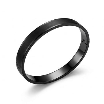 Sleek Matte Minimal Cuff Bangle
