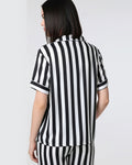 Buy Sajiero Linen Pajama Suit - Bold Stripes in Pakistan