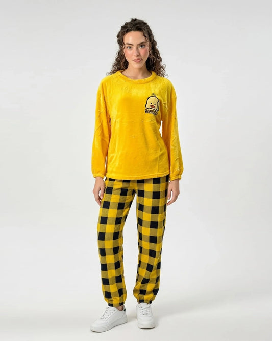 Buy Sajiero Fleece Pajama Suit - Warm Hive in Pakistan