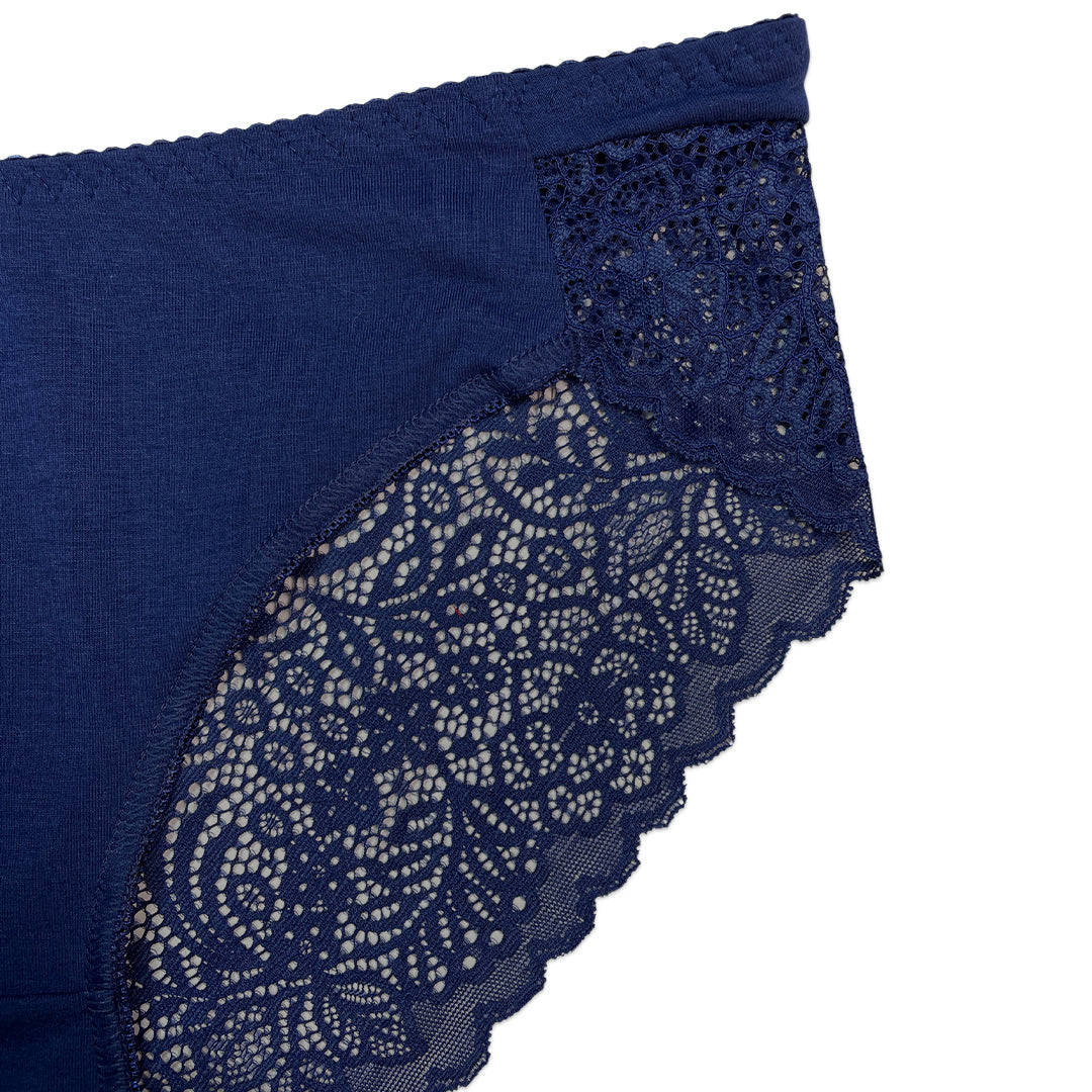 Buy Pack of 3 Briefs Panties - Lace Charm in Pakistan