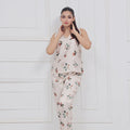 Buy Sajiero Spice Ceder Strap Jumpsuit Printed Floral Ash in Pakistan