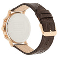 Buy Tommy Hilfiger Mens Quartz Brown Leather Strap Black Dial 45mm Watch - 1710379 in Pakistan