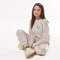 Buy Sajiero mini Panda Fleece Pajama Suit in Pakistan