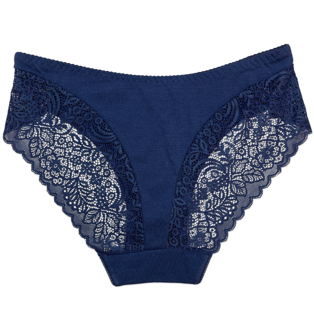 Buy Pack of 3 Briefs Panties - Lace Charm in Pakistan