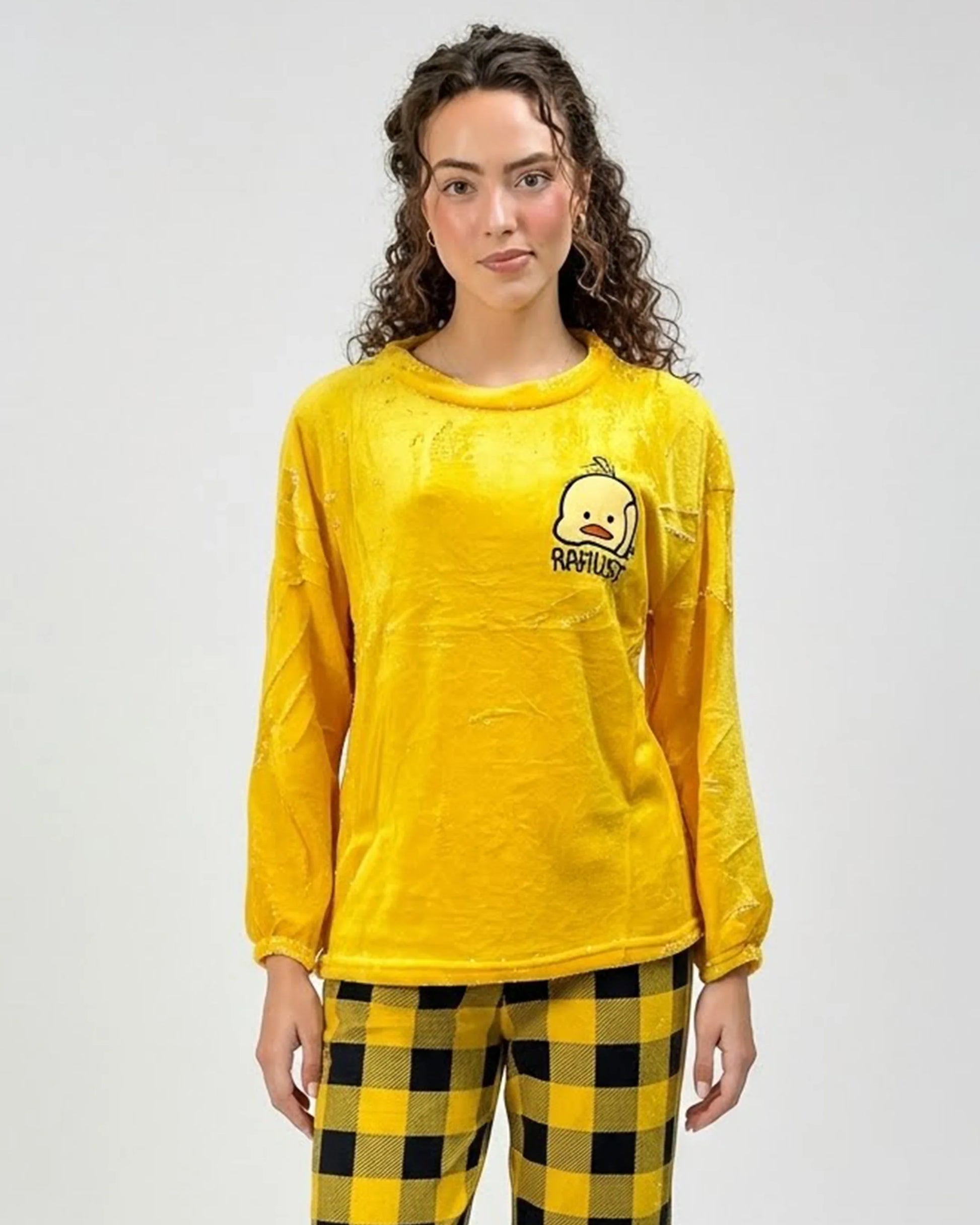 Buy Sajiero Fleece Pajama Suit - Warm Hive in Pakistan
