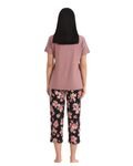 Buy Sajiero Cotton PJ Set - Berry Bloom in Pakistan