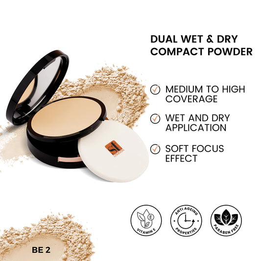 Buy ST London Dual Wet & Dry Compact Powder - BE 2 in Pakistan