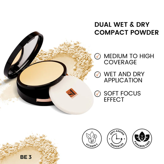 Buy ST London Dual Wet & Dry Compact Powder - BE 3 in Pakistan