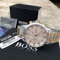 Buy Hugo Boss Mens Quartz Stainless Steel White Dial 44mm Watch - 1513236 in Pakistan