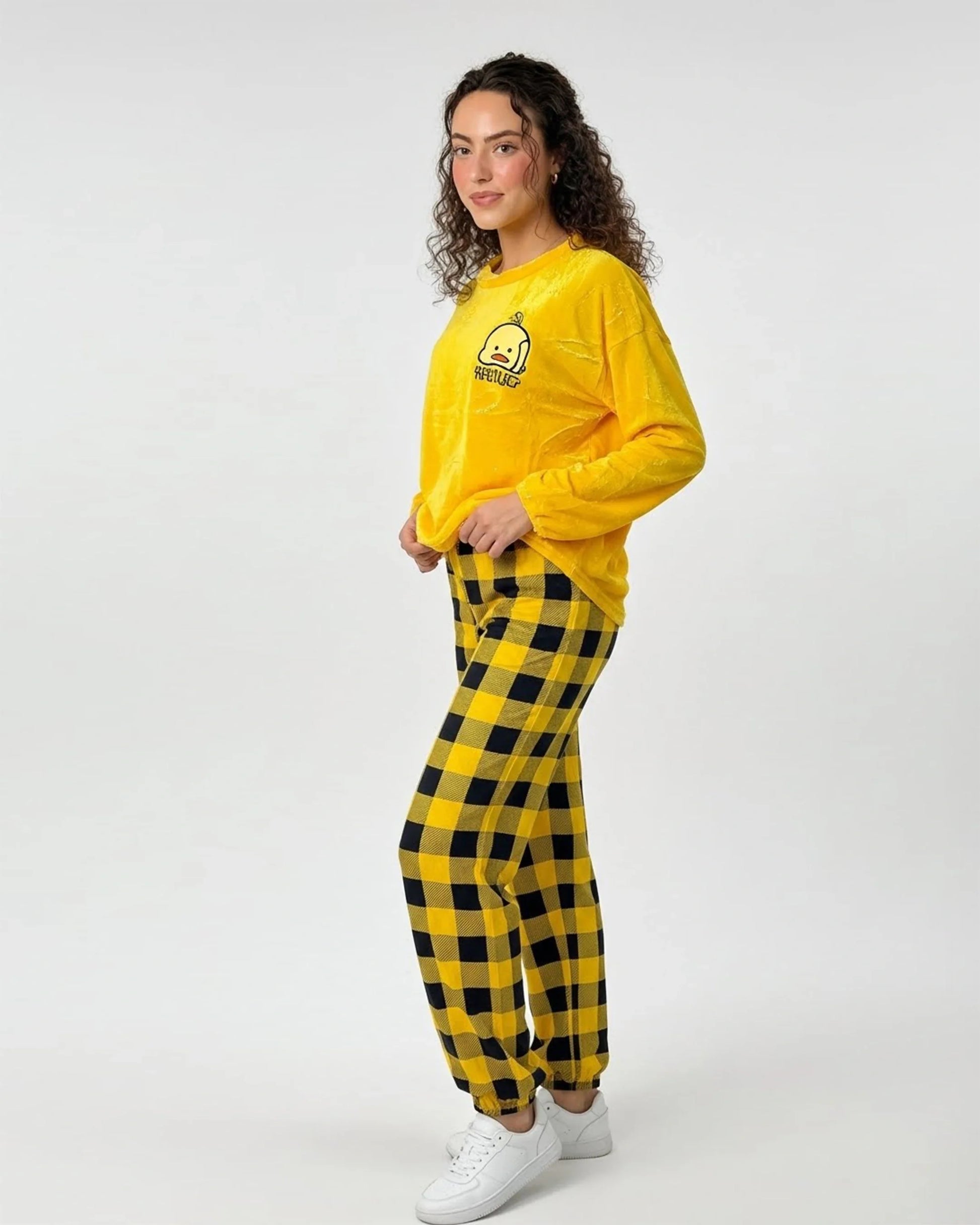Buy Sajiero Fleece Pajama Suit - Warm Hive in Pakistan