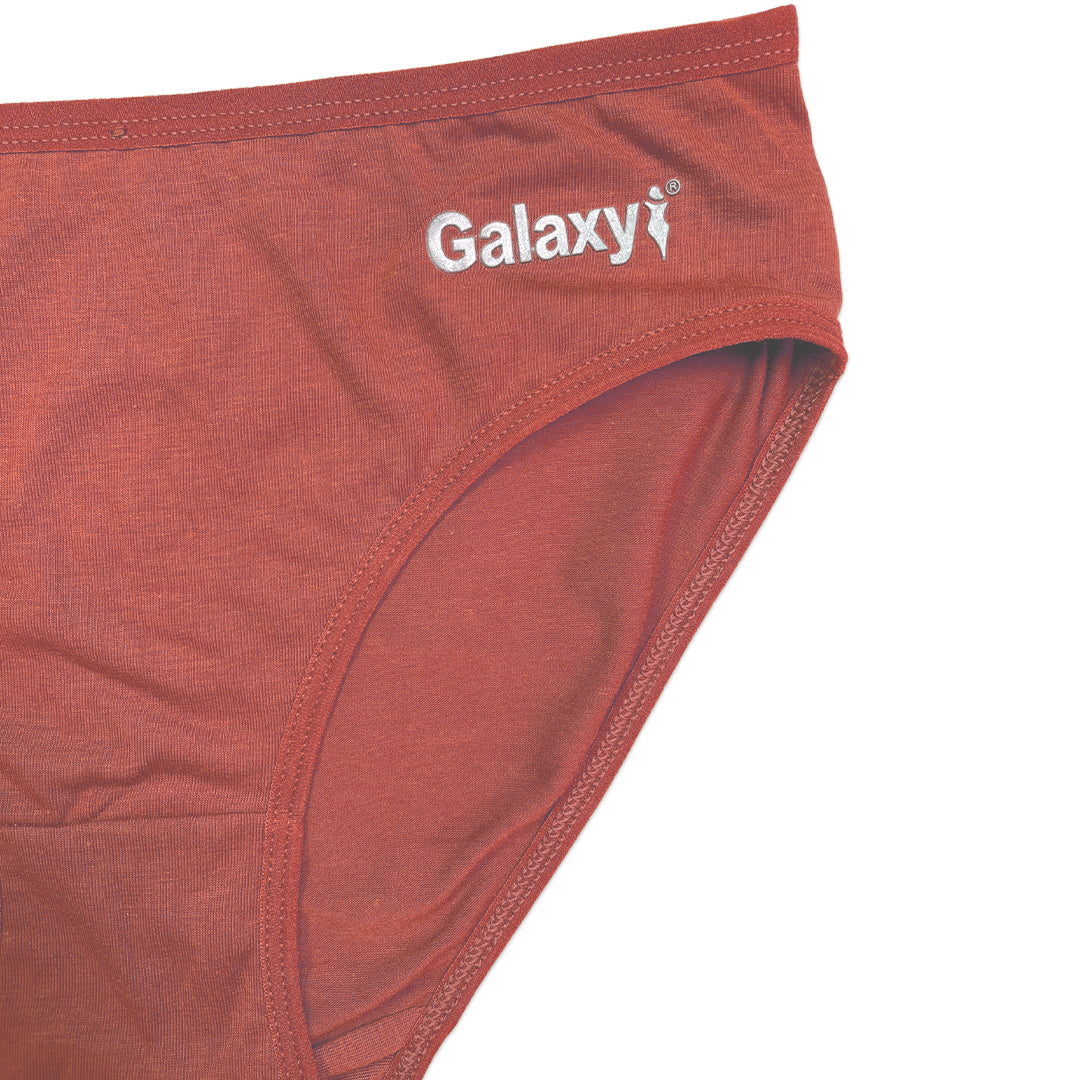 Buy Pack of 5 Briefs Panties - Galaxy Cotton in Pakistan