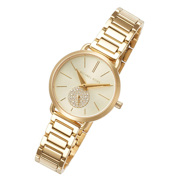Buy Michael Kors Womens Analog Quartz Stainless Steel Gold Dial 28mm Watch - Mk3838 in Pakistan
