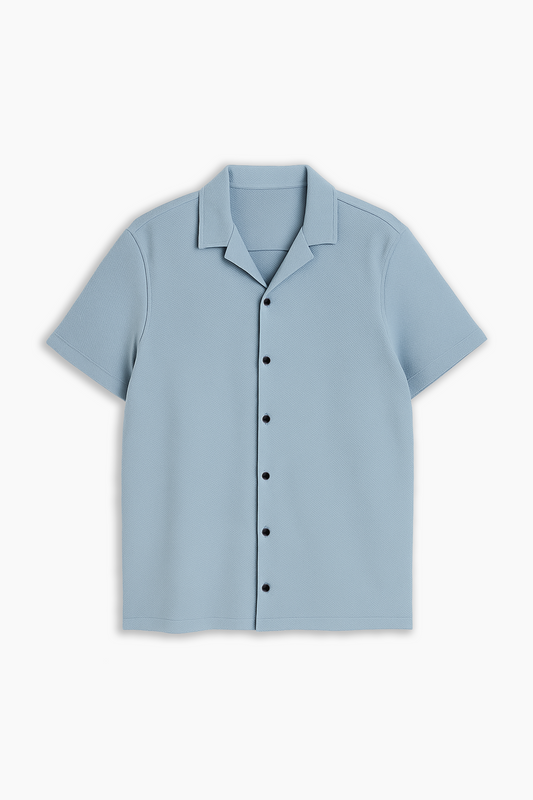 Buy Textured Resort Shirt - Iceberg in Pakistan
