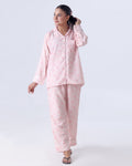 Buy Sajiero Summer Pajama Suit - Pink Bow in Pakistan