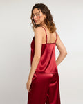 Buy Sajiero Silk Sleeveless Pj Suit - Dream Silk in Pakistan