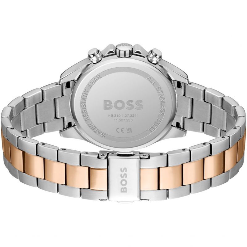 Buy Hugo Boss Womens Quartz Two-tone Stainless Steel Brown Dial 38mm Watch - 1502617 in Pakistan