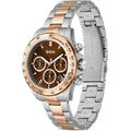 Buy Hugo Boss Womens Quartz Two-tone Stainless Steel Brown Dial 38mm Watch - 1502617 in Pakistan