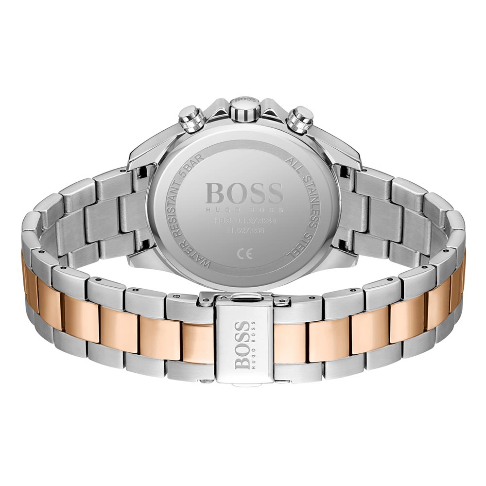 Buy Hugo Boss Womens Quartz Two-tone Stainless Steel Brown Dial 38mm Watch - 1502617 in Pakistan